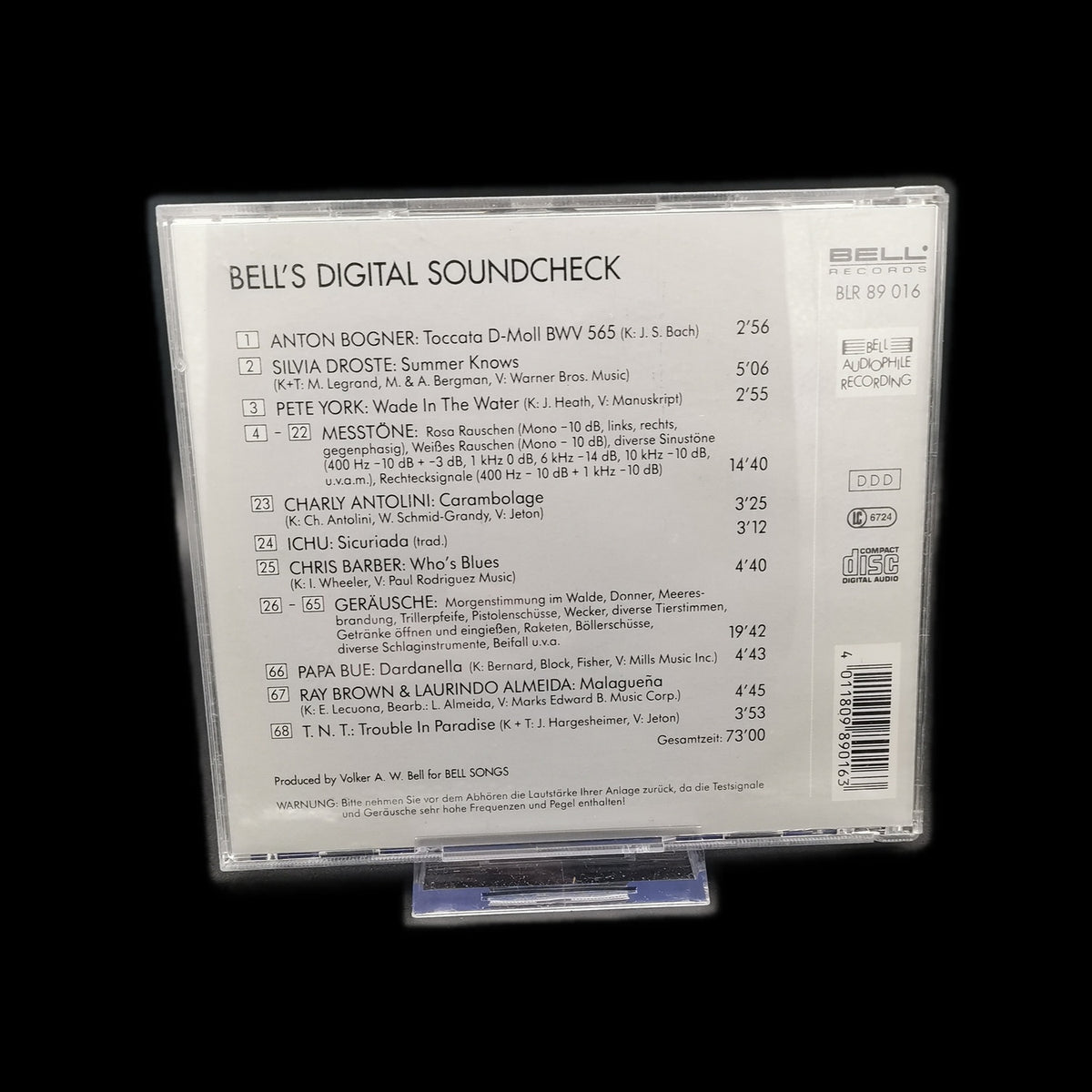 Various - Bell's Digital Soundcheck - CD - Acoustic - Album - Gebraucht