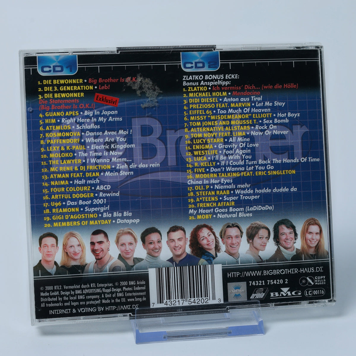 Various - Big Brother - 2 CD Album - 2000 - 12-Seitiges Booklet - Gebraucht