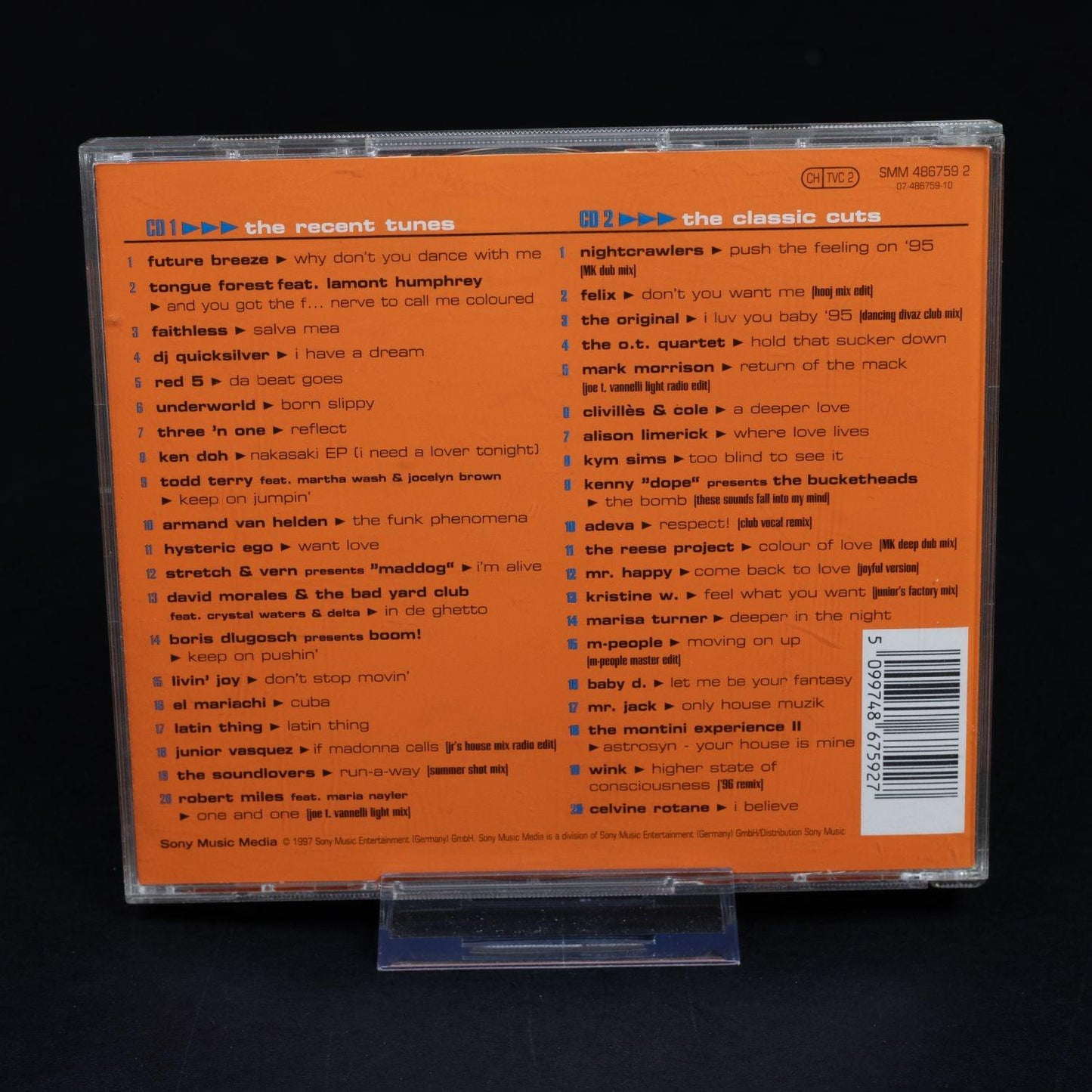 various-club-sounds-vol1-2-disc-electronic-music-sampler-cd-nm-vg-2 - Utopia Collectibles