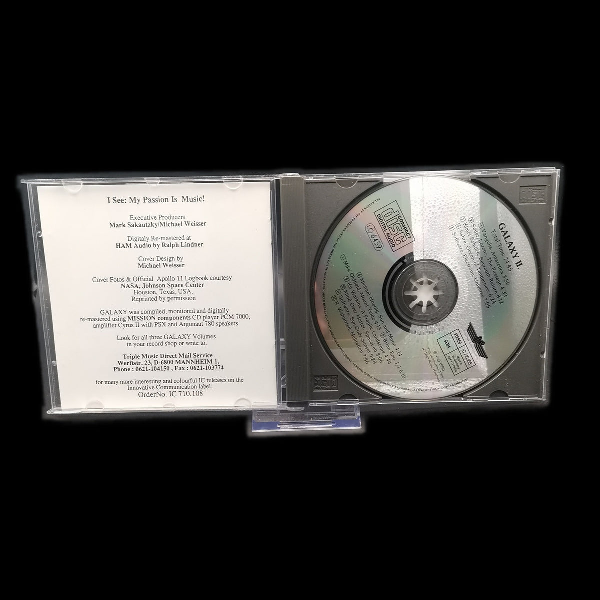 Various - Galaxy Vol. II - 1990 - Electronic Compilation - CD - Gebraucht