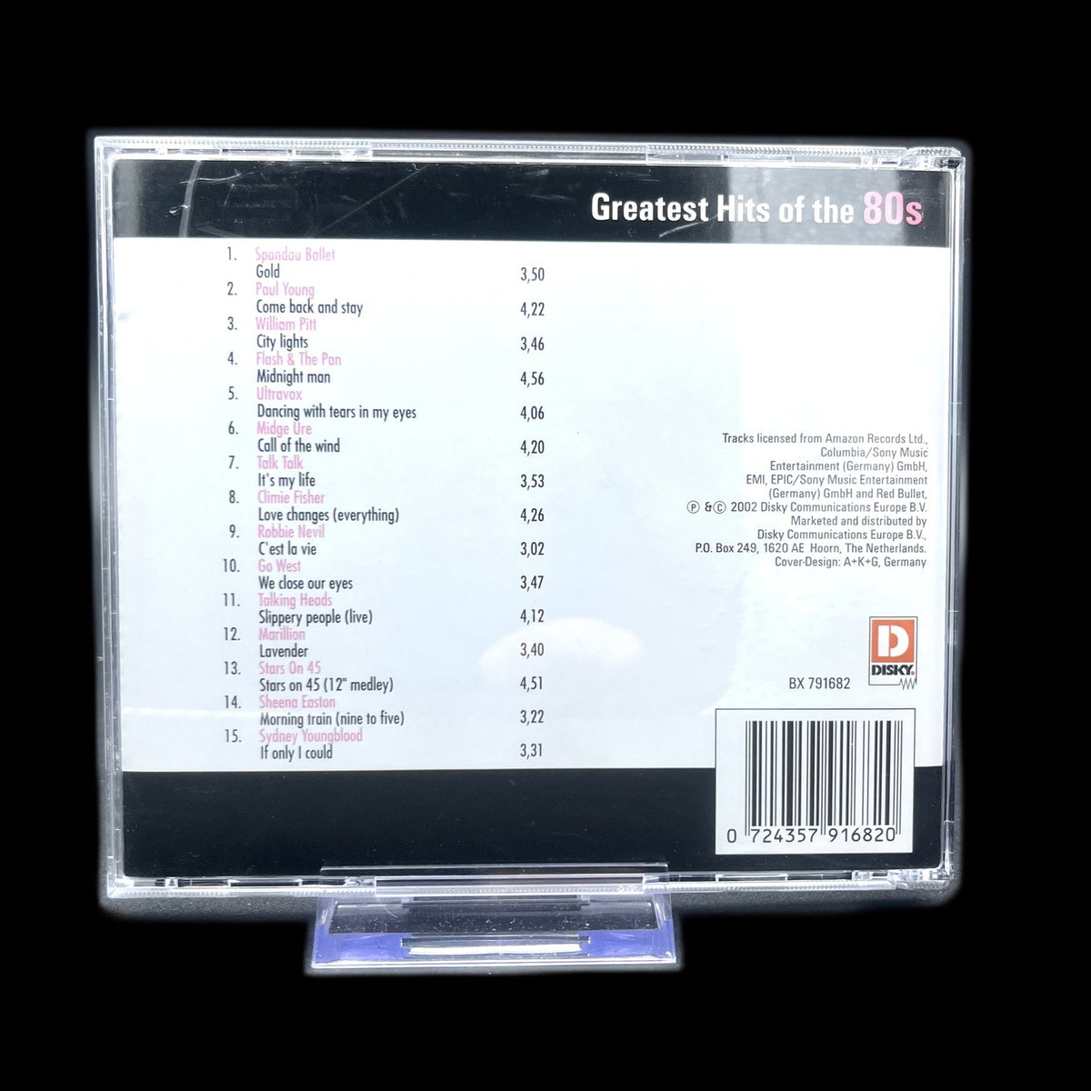 Various - Greatest Hits of the 80s CD 4 - 2002 - Pop - CD - Album - Gebraucht