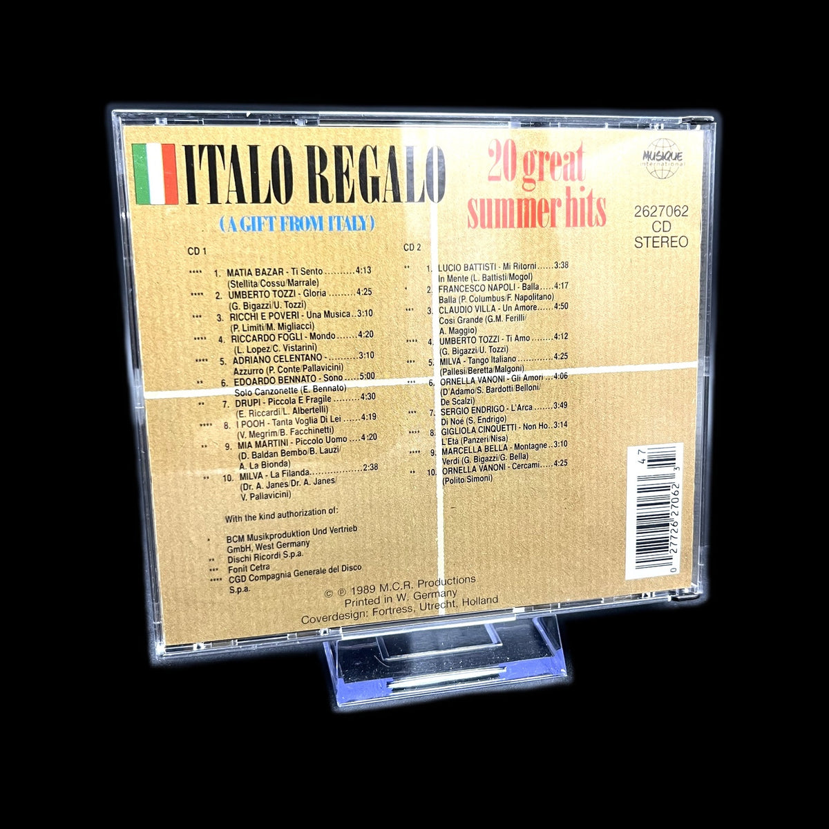 Various - Italo Regalo - 20 great summer hits - CD - Pop - Album - Gebraucht