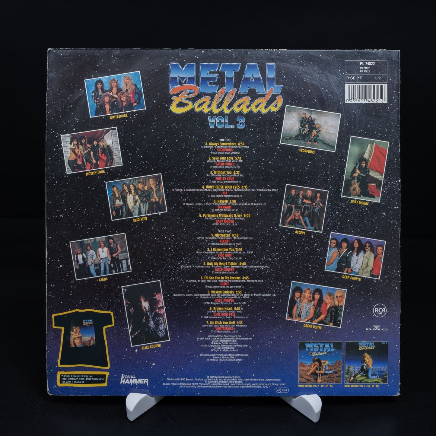 Various – Metal Ballads Vol. 3 - Vinyl LP Schallplatte - VG+ / VG+