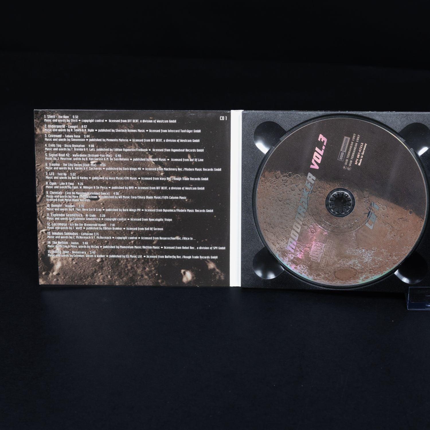 various-moonraker-vol-3-electro-industrial-wave-compilation-cd-vg-vg-3 - Utopia Collectibles