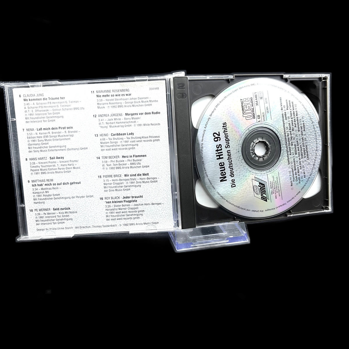 Various - Neue Hits 92 - 1992 - Doppel-CD - Pop - Album - Sampler - Gebraucht