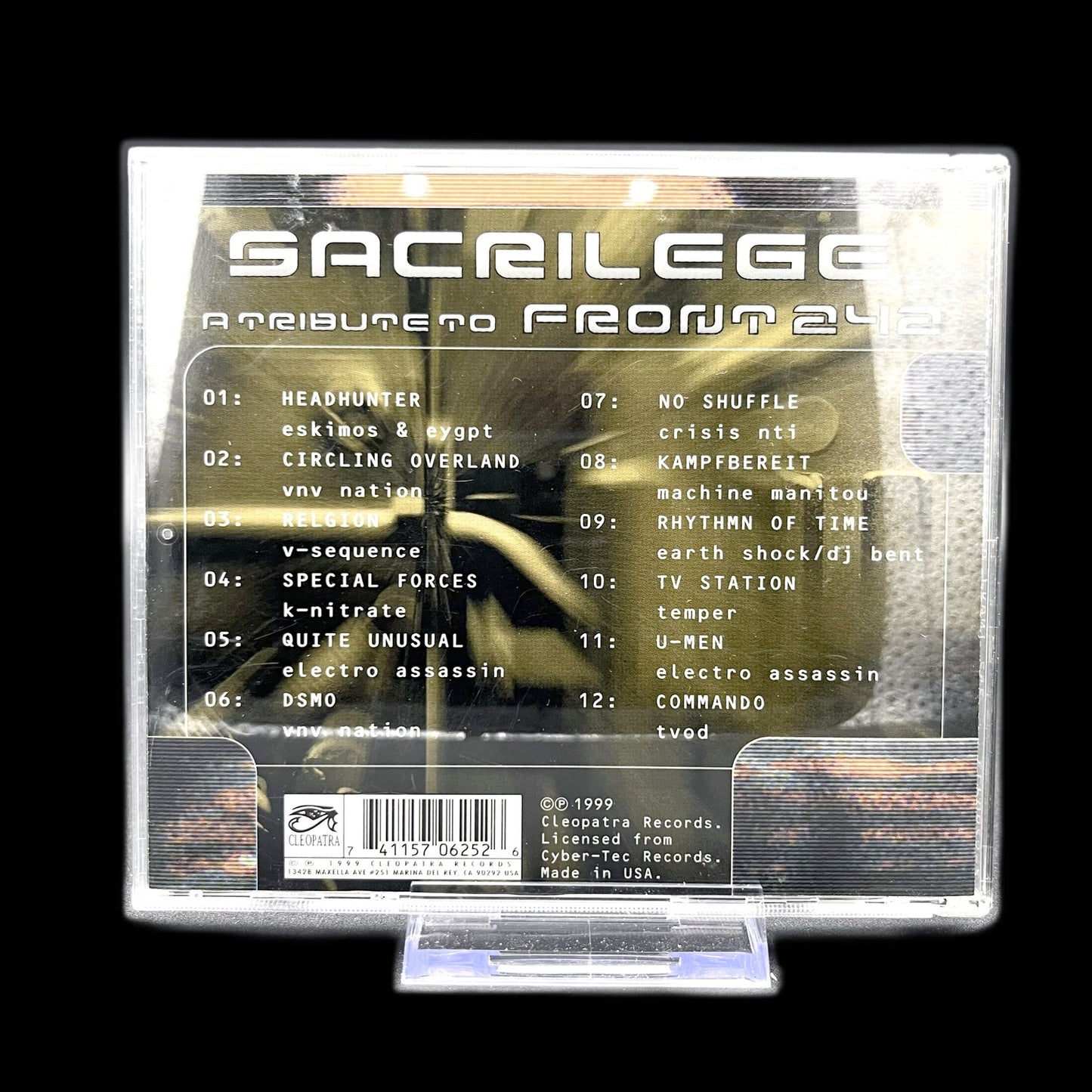 Various - Sacrilege: A Tribute To Front 242 - CD - Electronic - Gebraucht