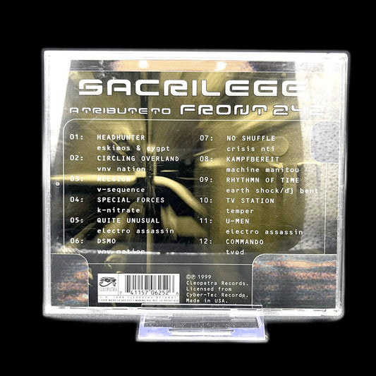 Various - Sacrilege: A Tribute To Front 242 - CD - Electronic - Gebraucht