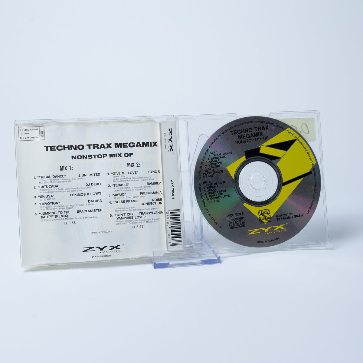 Various - Techno Trax Megamix - CD - Electronic - Album - NM / VG+