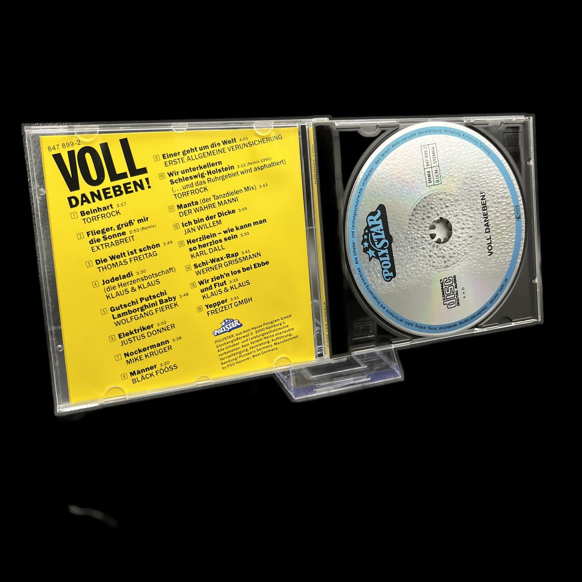 Various - Voll Daneben! - Komödie Sampler - Polystar 1991 - CD - Gebraucht