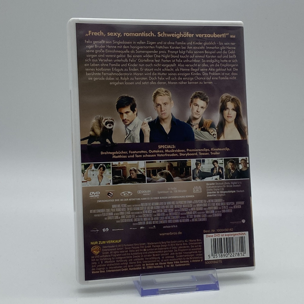 Vaterfreuden - Matthias Schweighöfer - 2013 - DVD - Film - Zustand Sehr Gut