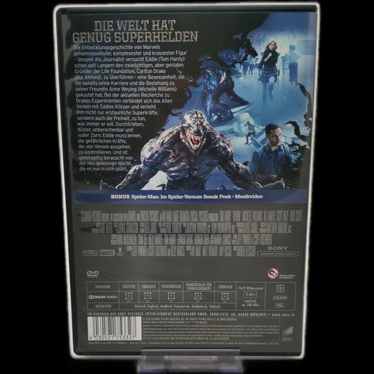 Venom - Marvel - Bonus: Spider-Man Sneak Peek - DVD - Superhelden - Sehr gut