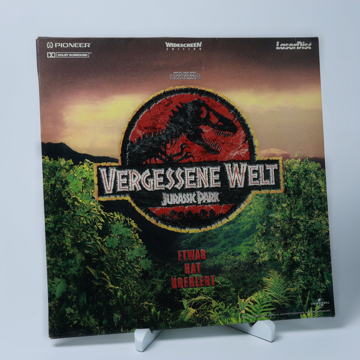 Vergessene Welt: Jurassic Park - Widescreen Edition - LaserDisc - Zustand Gut