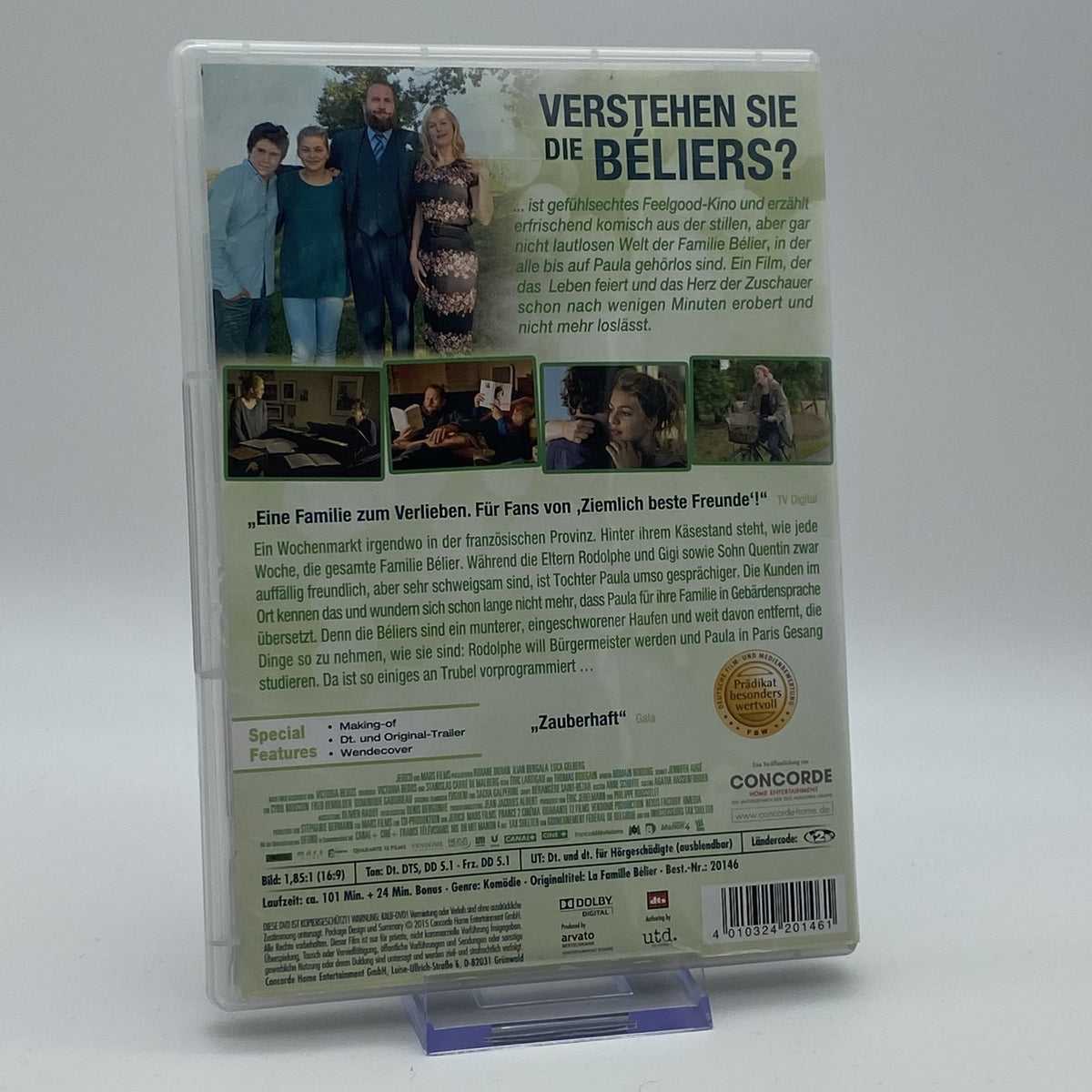 Verstehen Sie die Béliers? - Wendecover - DVD - Film - Zustand Sehr Gut
