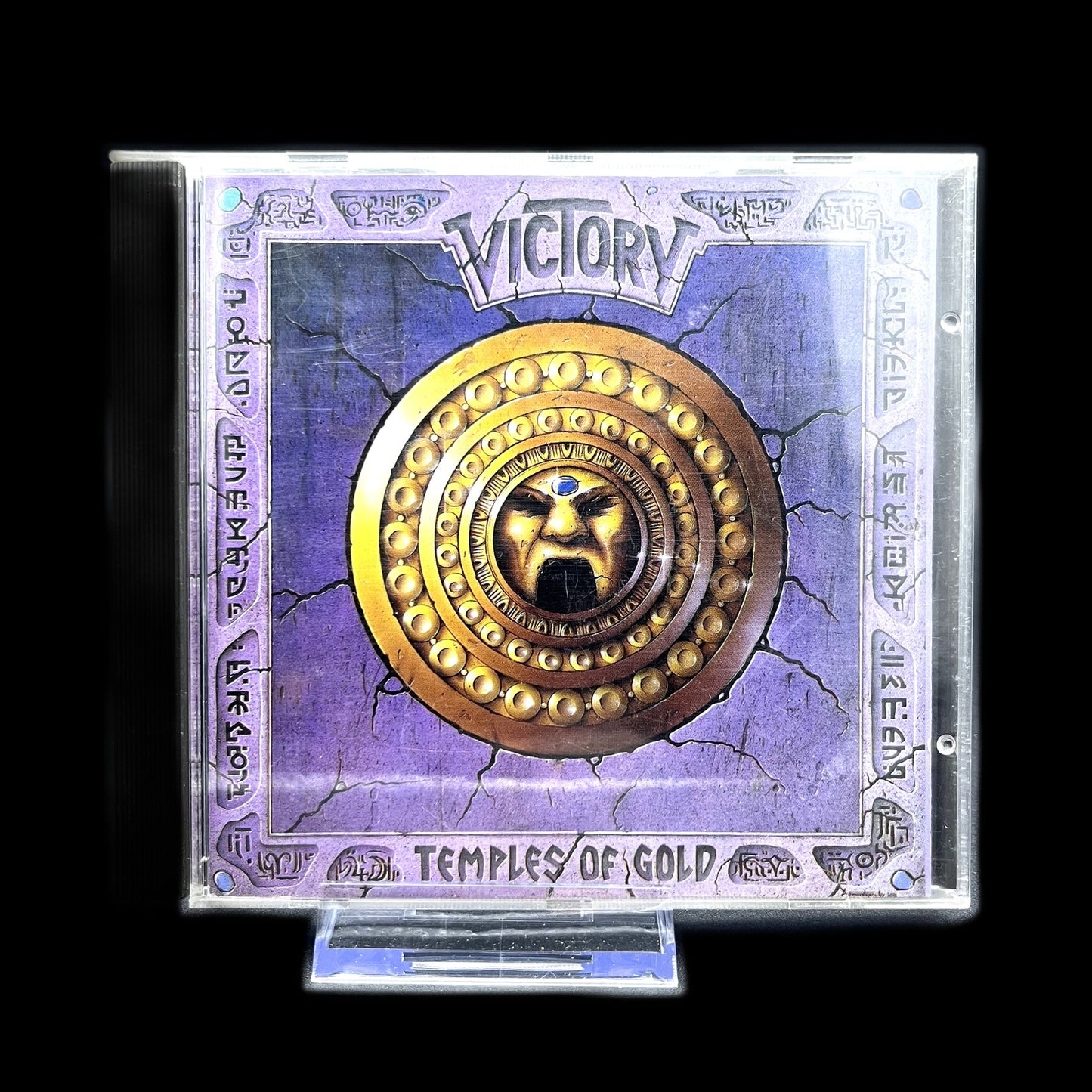 Victory - Temples Of Gold - 1990 - Musik CD - Rock - Album - Gebraucht
