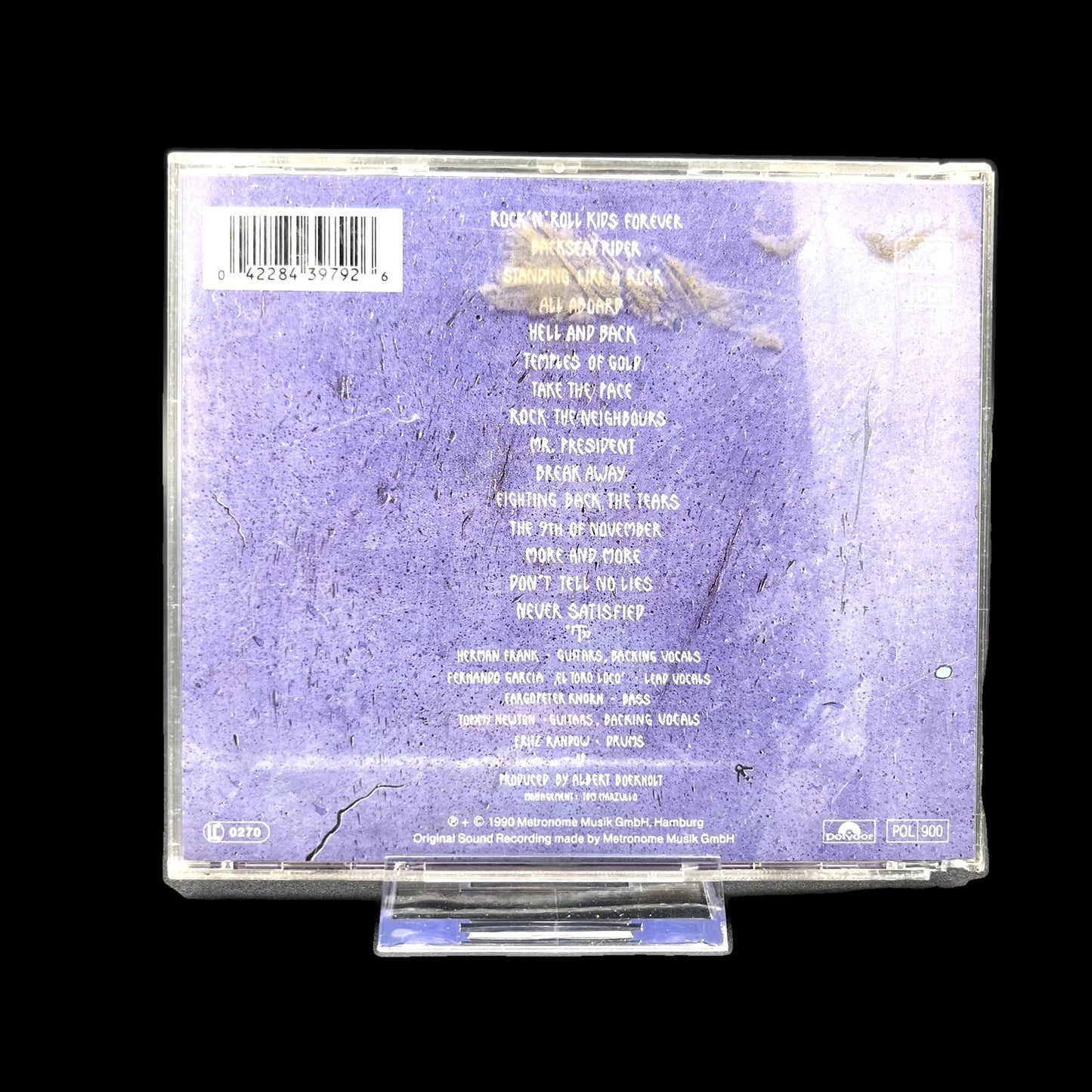 Victory - Temples Of Gold - 1990 - Musik CD - Rock - Album - Gebraucht