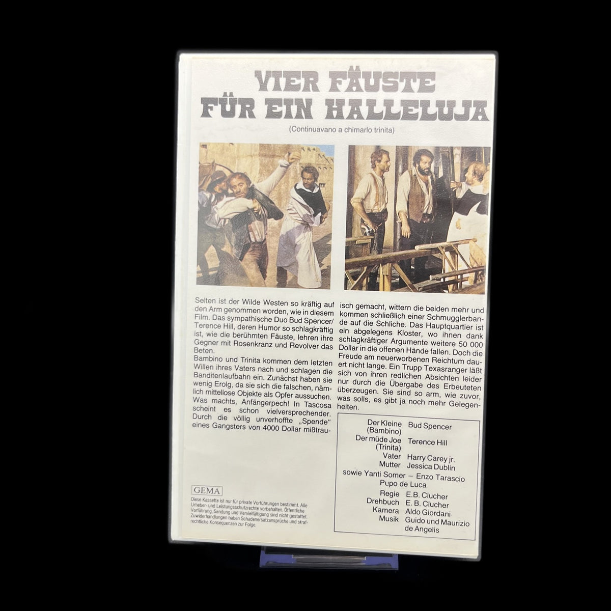 Vier Fäuste für ein Hallelujah - Bud Spencer & Terence Hill - PAL - Gebraucht