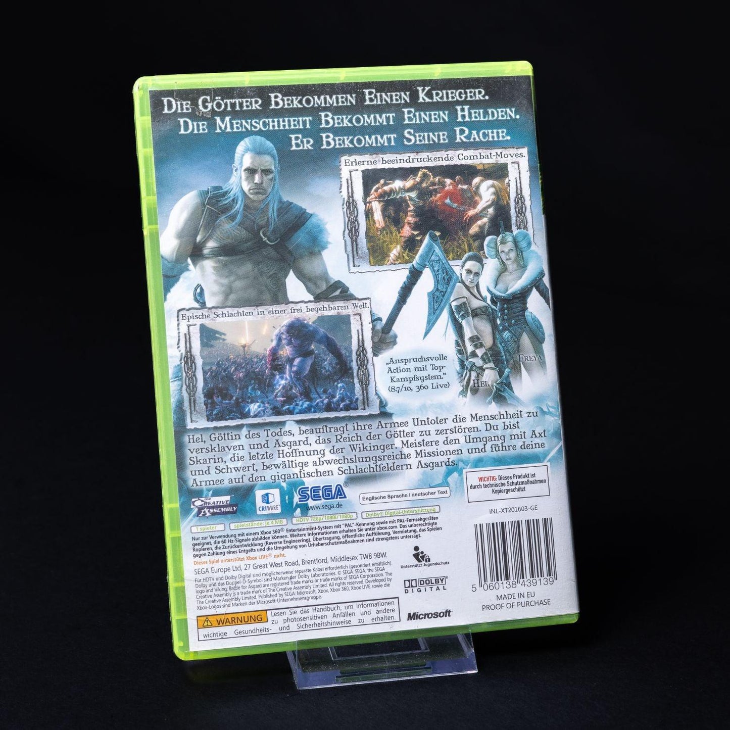 Viking - Battle for Asgard - XBOX 360 - PAL - CiB mit Anleitung - Zustand Okay