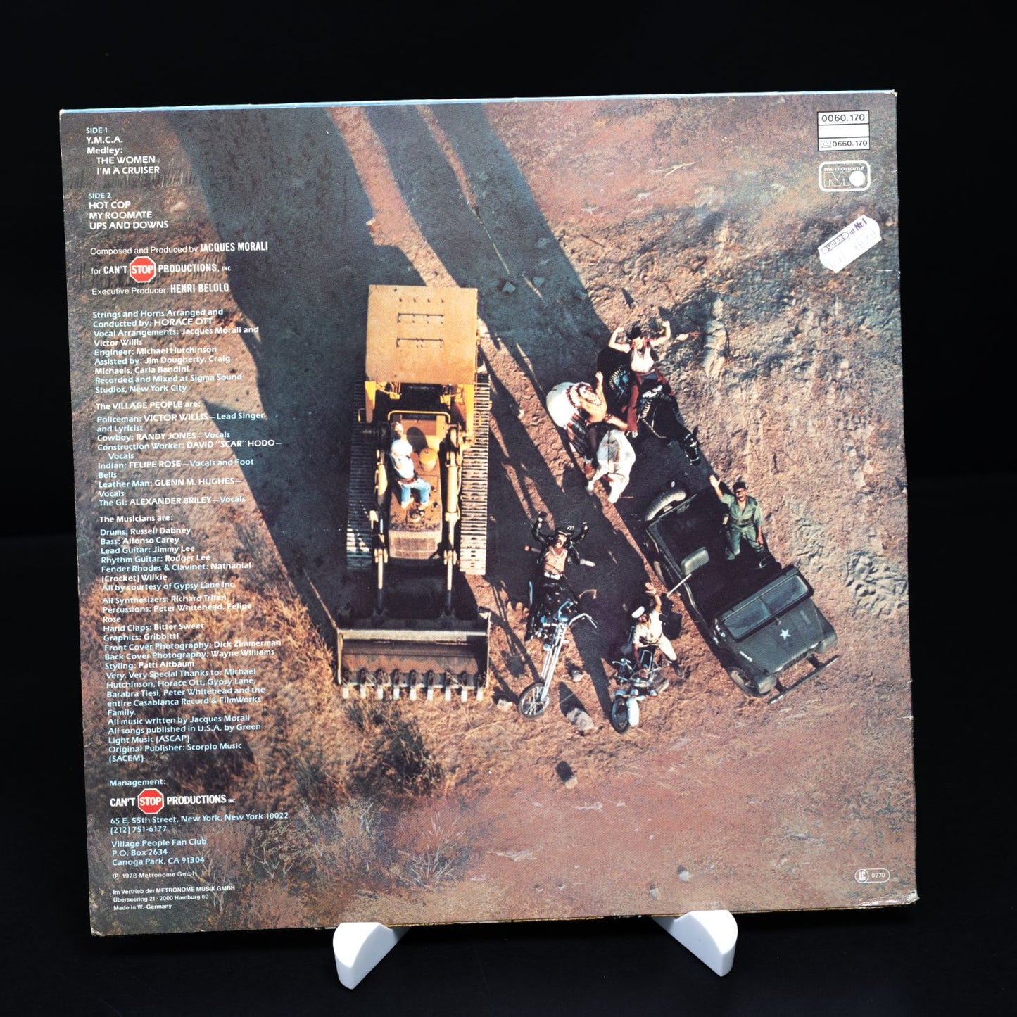 Village People - Cruisin' - Vinyl LP Schallplatte - NM / NM