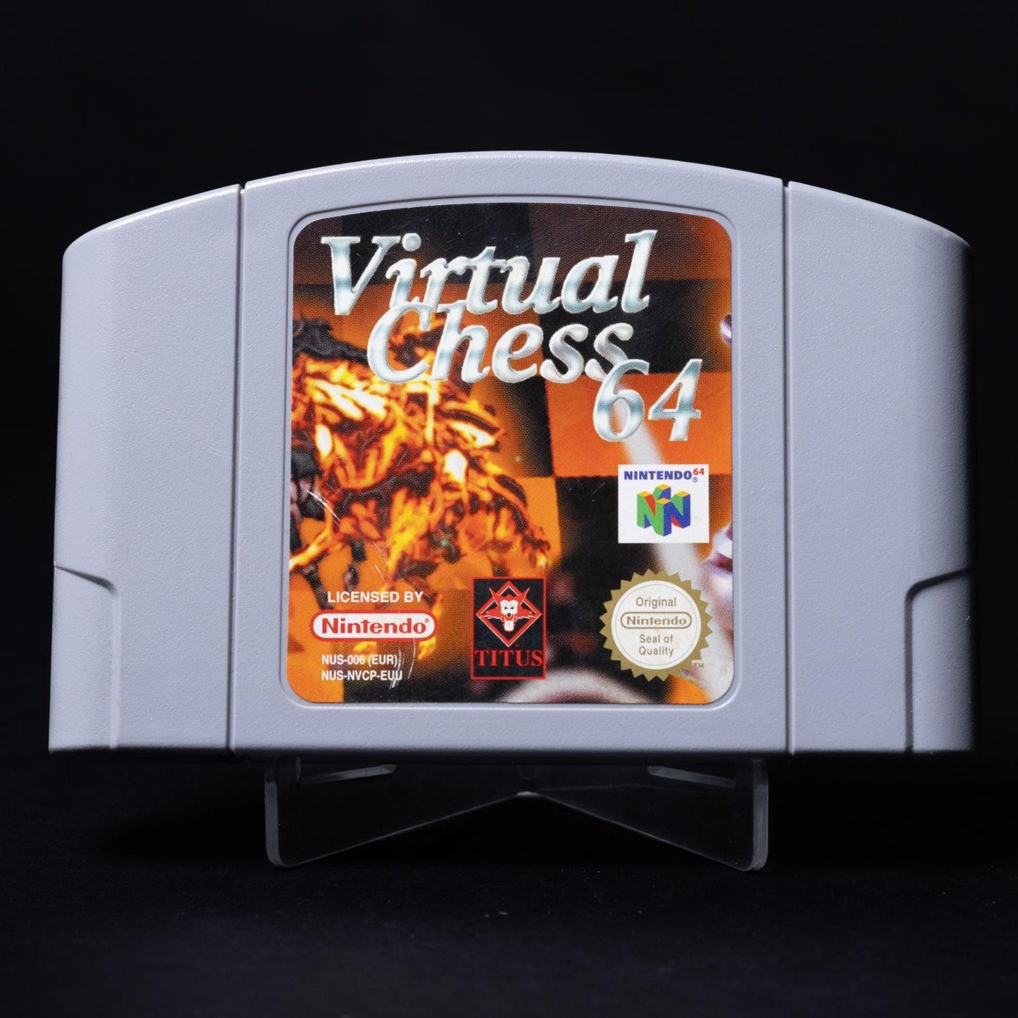Virtual Chess - Nintendo 64 N64 Spiel - PAL/EUR - Nur Modul - Zustand Sehr Gut