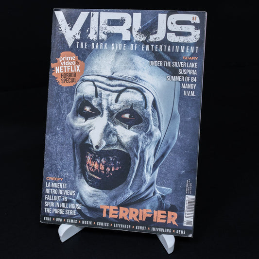 VIRUS - The Dark Side of Entertainment - Indie Horror Magazin Nr 86 - Neuwertig