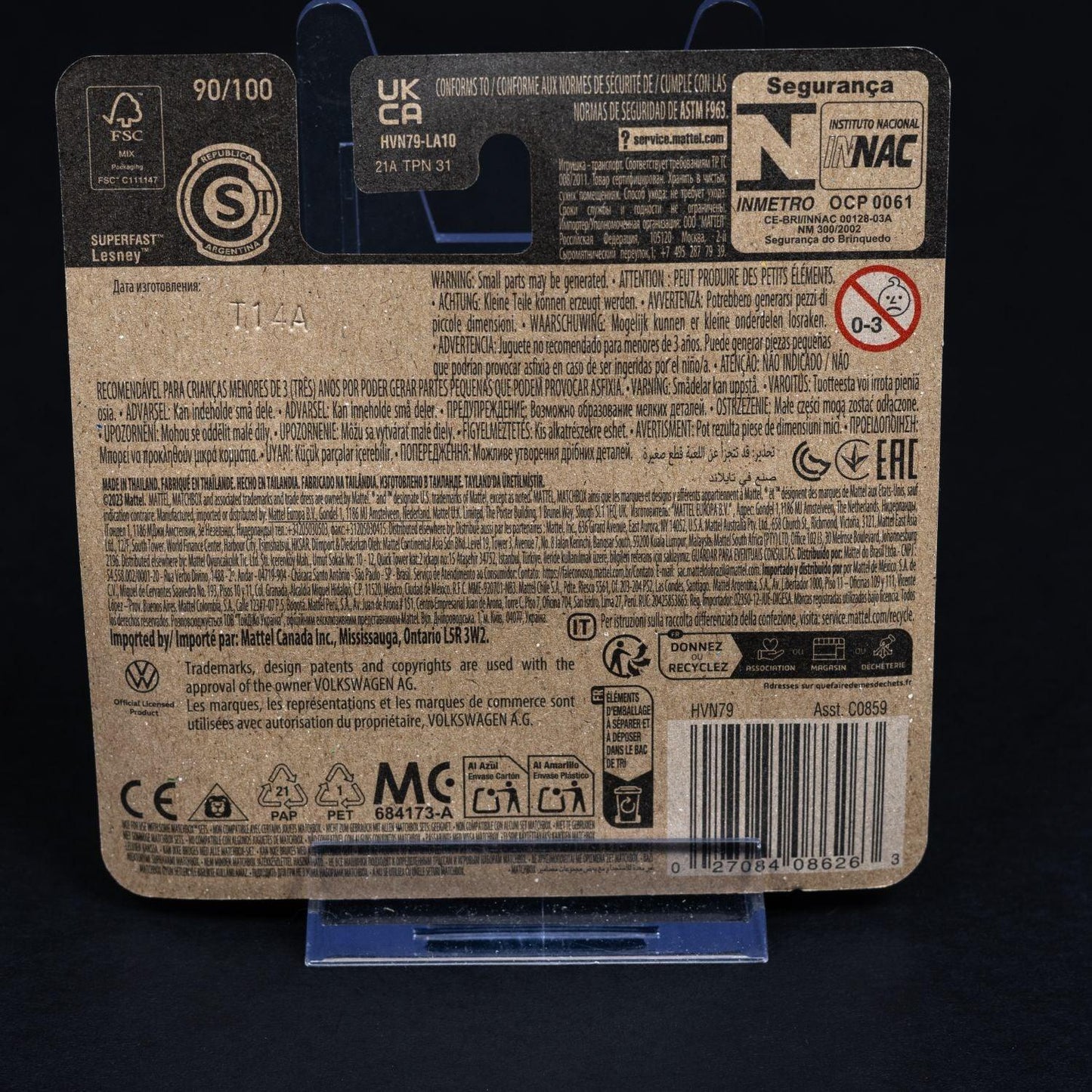 Volkswagen ID.4 - Collectible - Standmodell - Mattel - Matchbox - 1/64 - OVP