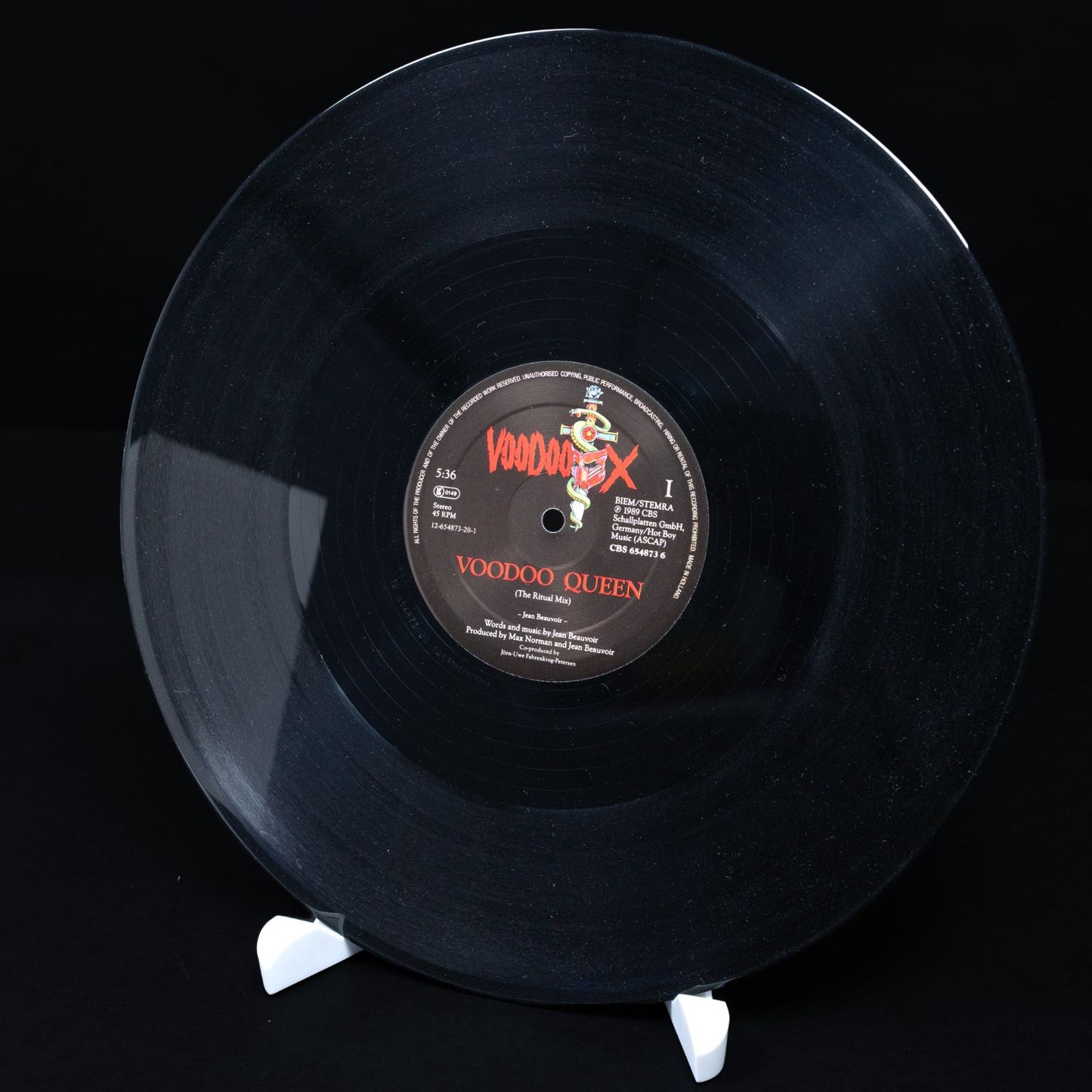Voodoo X - Vinyl Maxi-Single Schallplatte - Rock - NM/VG - Gebraucht