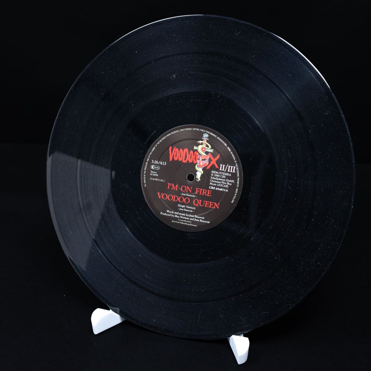 Voodoo X - Vinyl Maxi-Single Schallplatte - Rock - NM/VG - Gebraucht