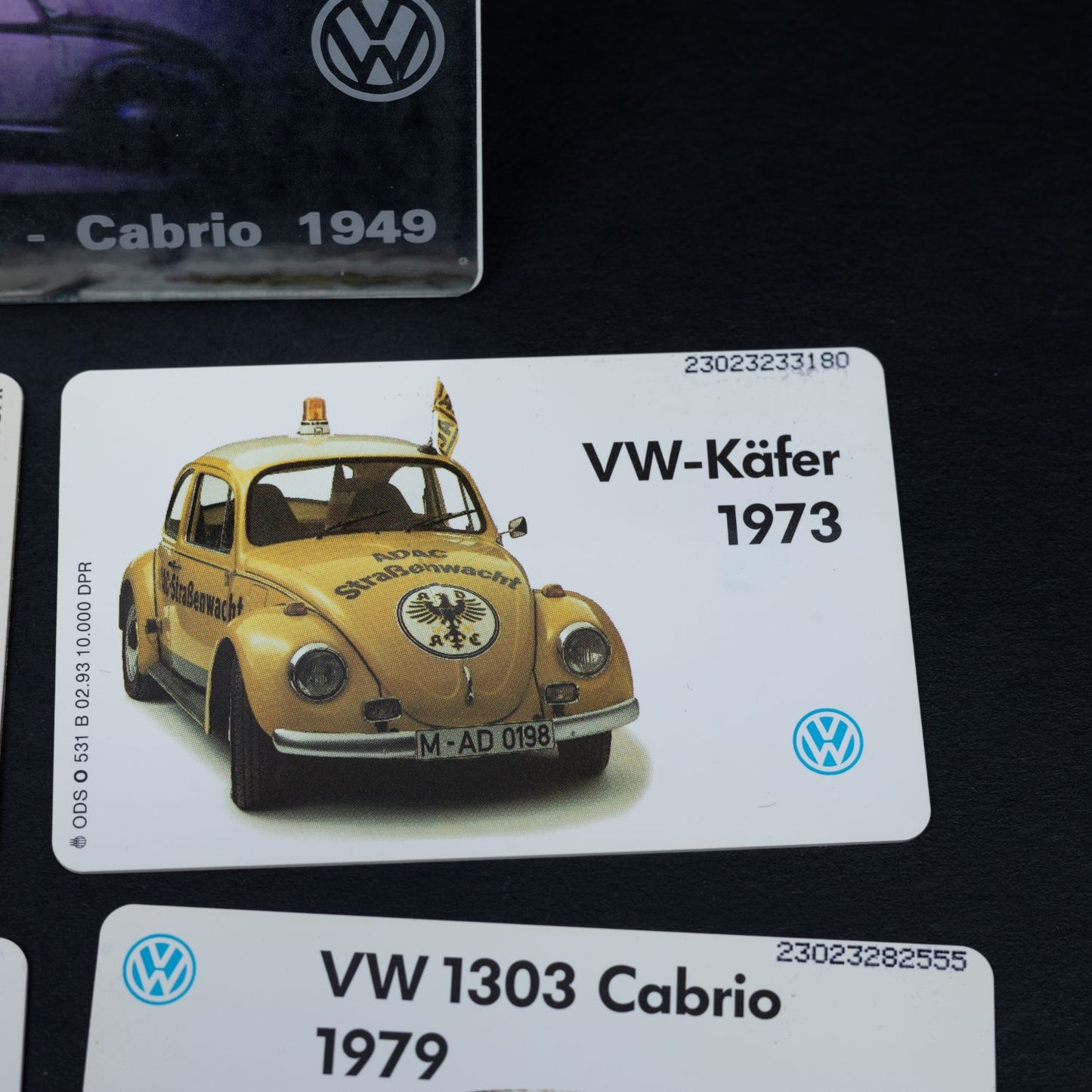 VW Telefonkarten - Stifung Auto-Museum Volkswagen - 5 Stück (1x Holografisch)