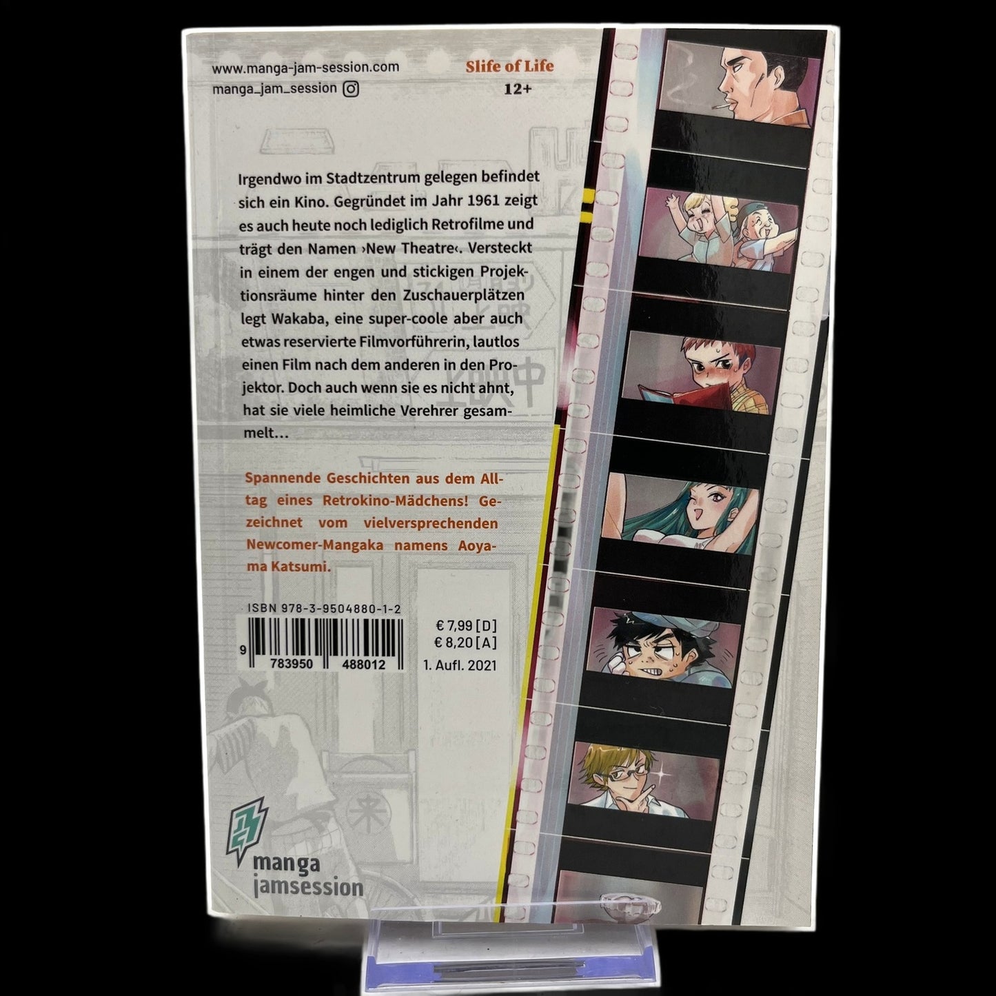 Wakaba im Kino - Band 1 - manga jamsession - Deutsch - Schwarzweiß - Gebraucht