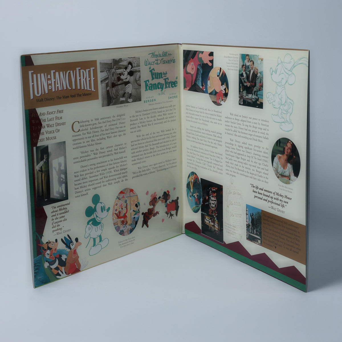 Walt Disney's Fun and Fancy Free - 50th Anniversary - Zustand Sehr Gut
