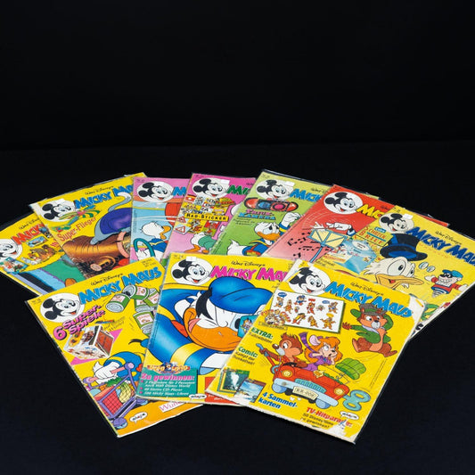 walt-disneys-micky-maus-magazin-vintage-1991-1993-10-ausgaben-deutsch-1 - Utopia Collectibles