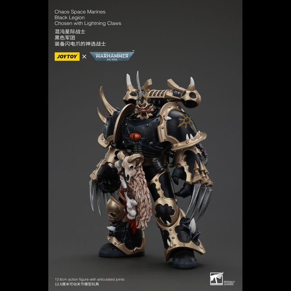 warhammer-40k-actionfigur-chaos-marines-black-legion-mit-lightning-claws-20-cm-2 - Utopia Collectibles