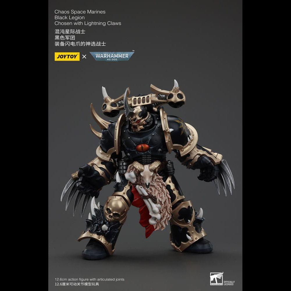 warhammer-40k-actionfigur-chaos-marines-black-legion-mit-lightning-claws-20-cm-4 - Utopia Collectibles