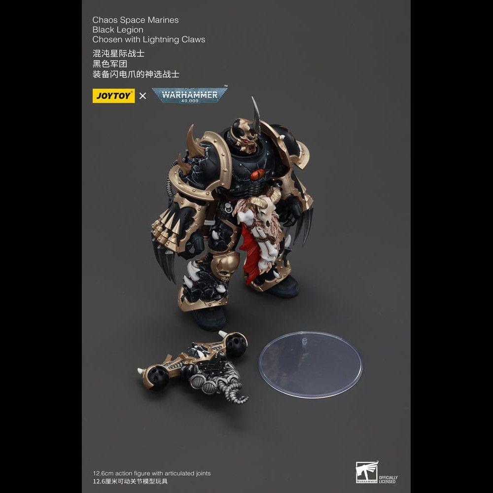 warhammer-40k-actionfigur-chaos-marines-black-legion-mit-lightning-claws-20-cm-5 - Utopia Collectibles