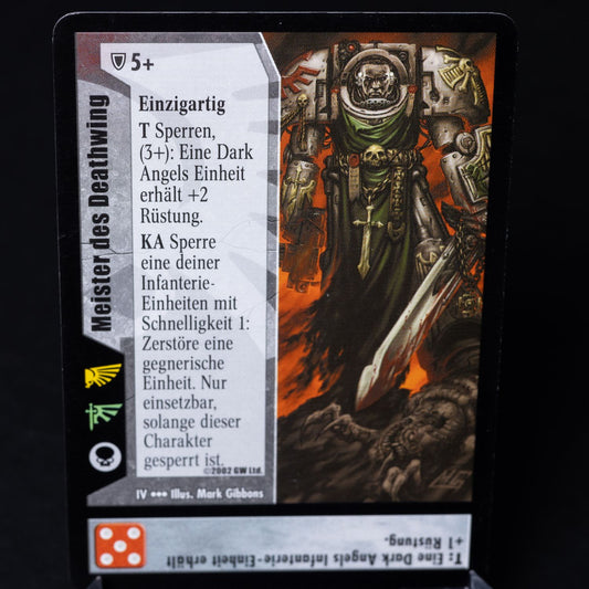 Warhammer 40K CCG: Meister des Deathwing - Invasion Verdicon - Rare - EX