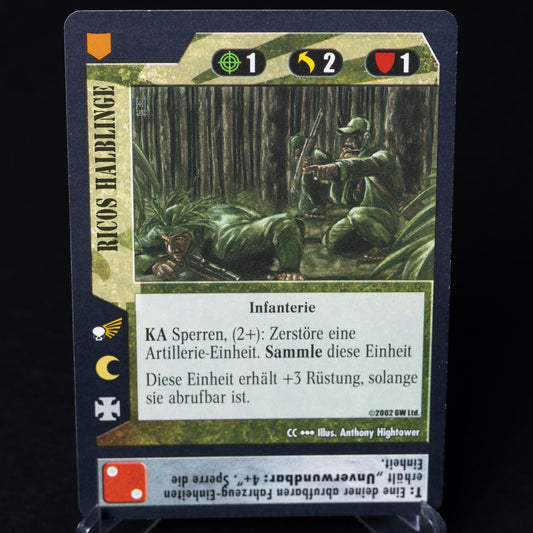 Warhammer 40K CCG: Ricos Halblinge - Coronis Campaign - Rare - NM