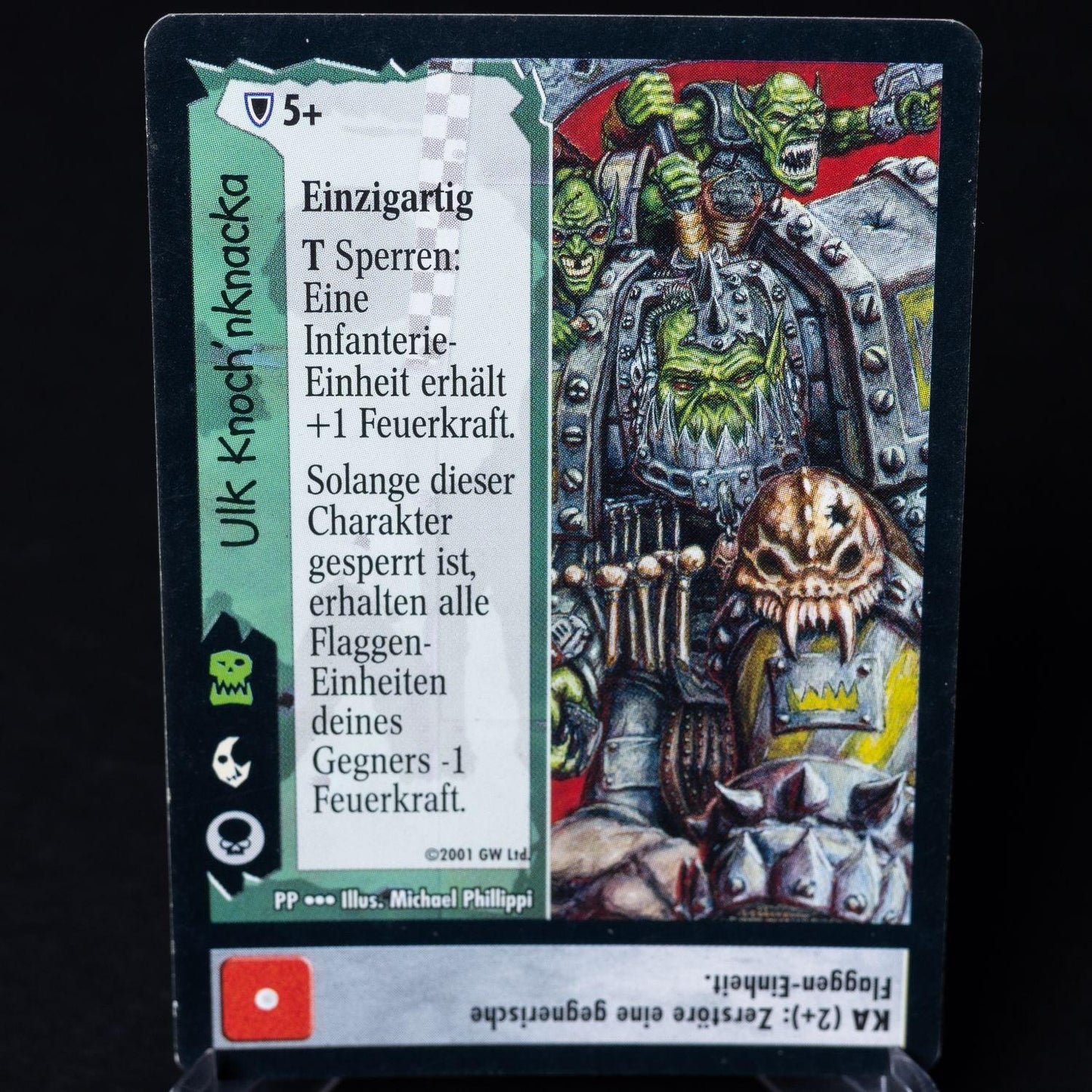 Warhammer 40K CCG: Ulk Knoch'nKnack - Pandora Prime - Rare - EX
