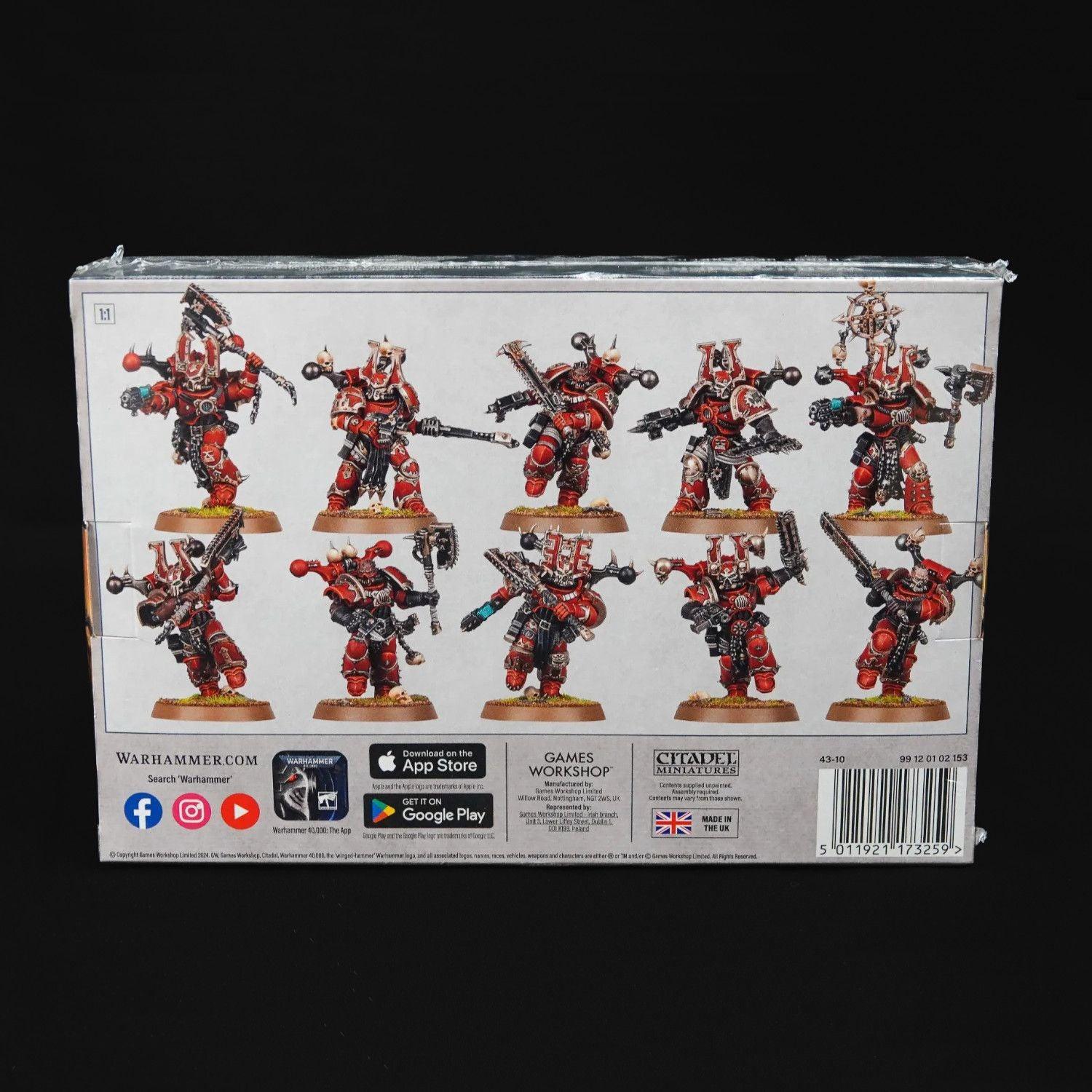 warhammer-40k-world-eaters-khorne-berzerkers-2 - Utopia Collectibles