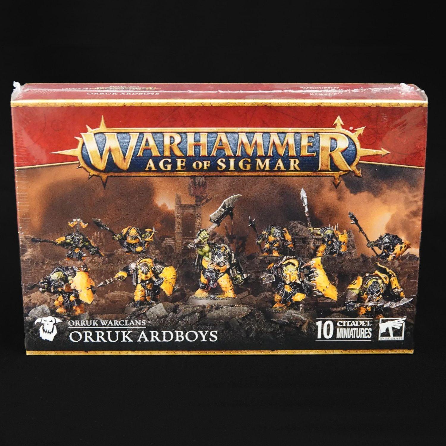 warhammer-age-of-sigmar-orruk-warclans-orruk-ardboys-1 - Utopia Collectibles