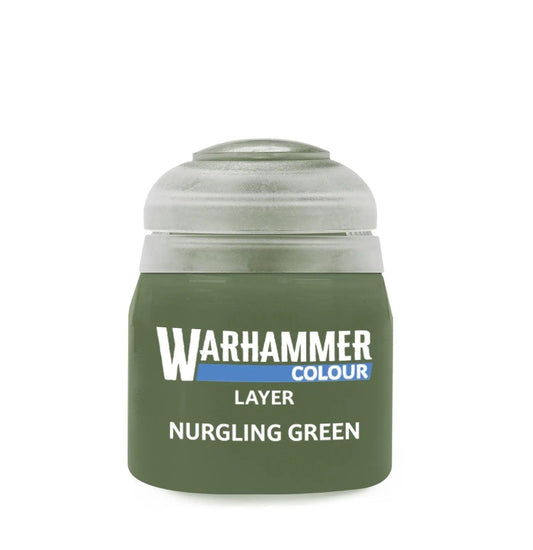 warhammer-colour-layer-nurgling-green-12ml-tabletop-modellbau-farbe - Utopia Collectibles