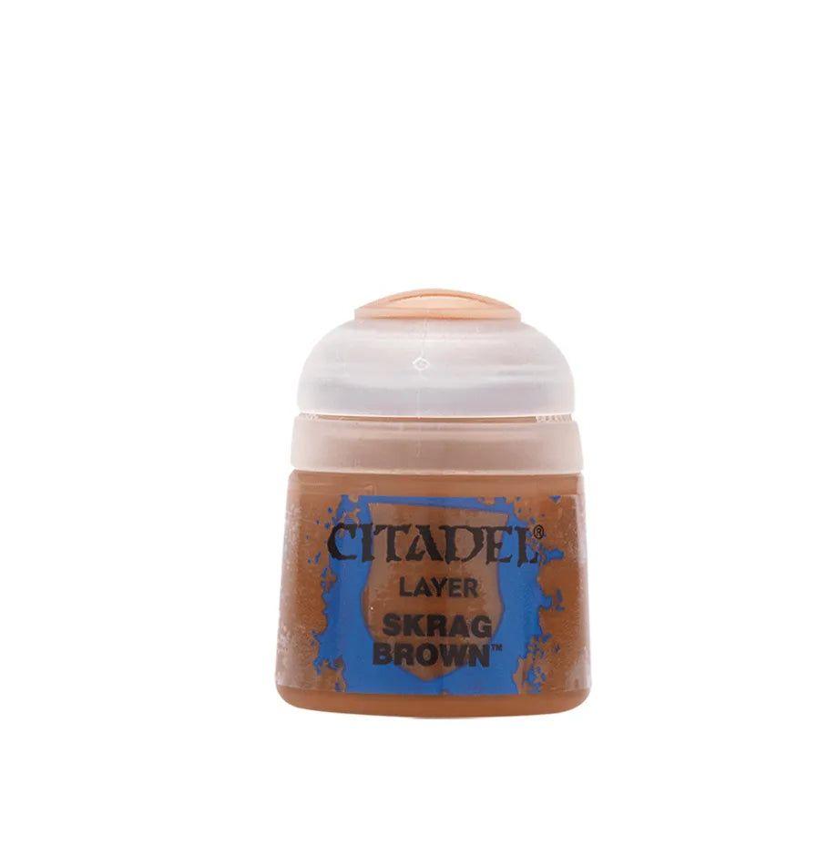 warhammer-colour-layer-skrag-brown-12ml-tabletop-modellbau-farbe - Utopia Collectibles