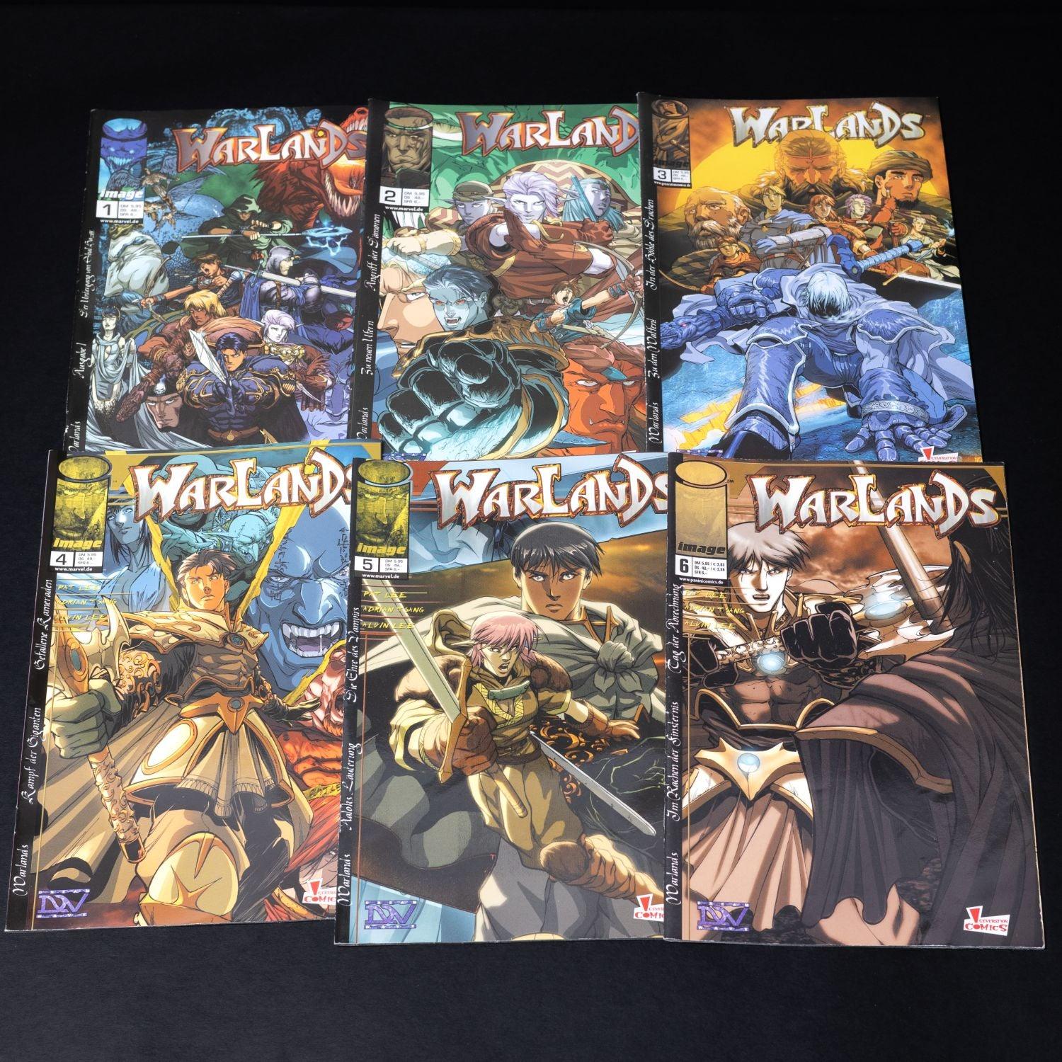 warlands-panini-comic-ausgabe-1-6-deutsch-gebraucht-sehr-guter-zustand-1 - Utopia Collectibles