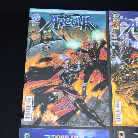 Warrior Nun Areala - 4 Bände 1997-1999 - Englisch - Top Zustand