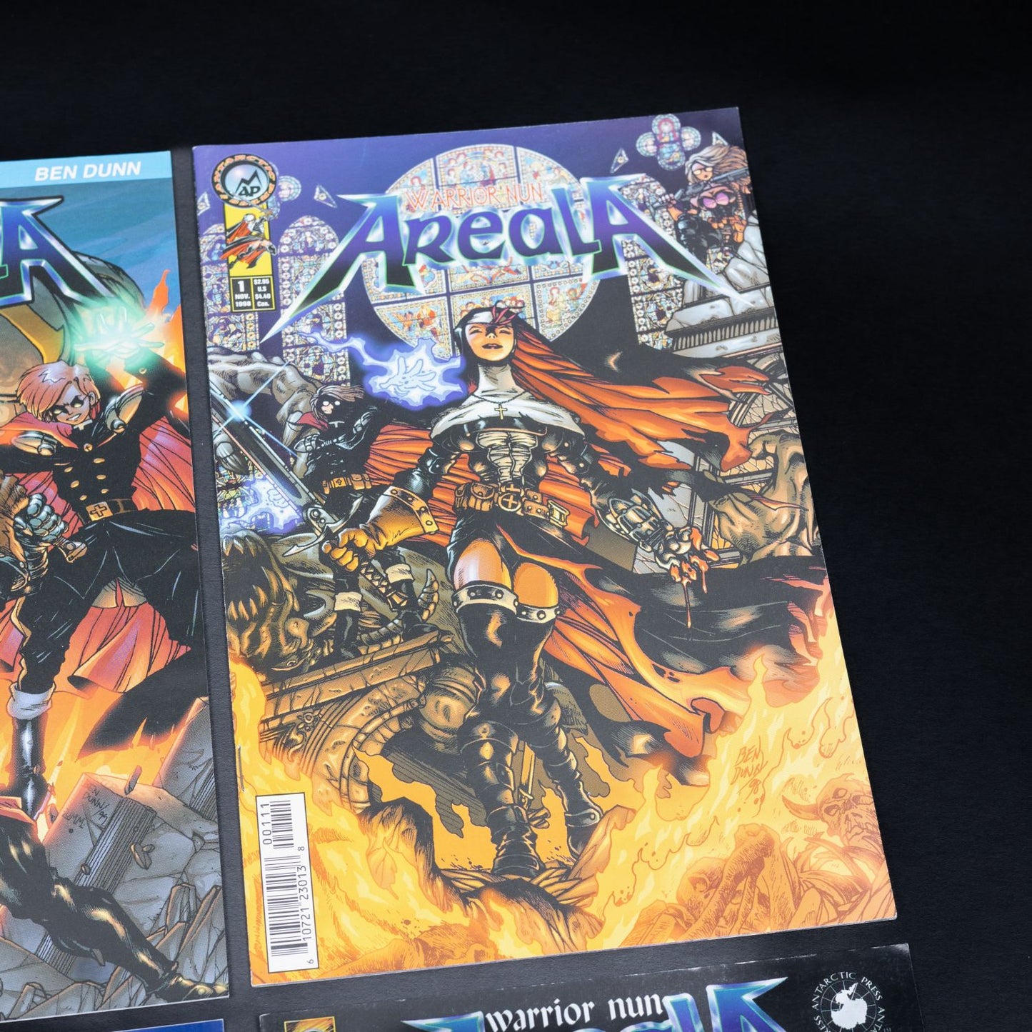 Warrior Nun Areala - 4 Bände 1997-1999 - Englisch - Top Zustand
