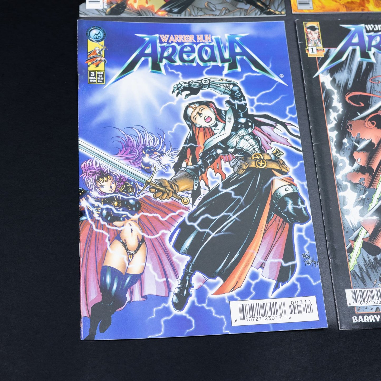 Warrior Nun Areala - 4 Bände 1997-1999 - Englisch - Top Zustand