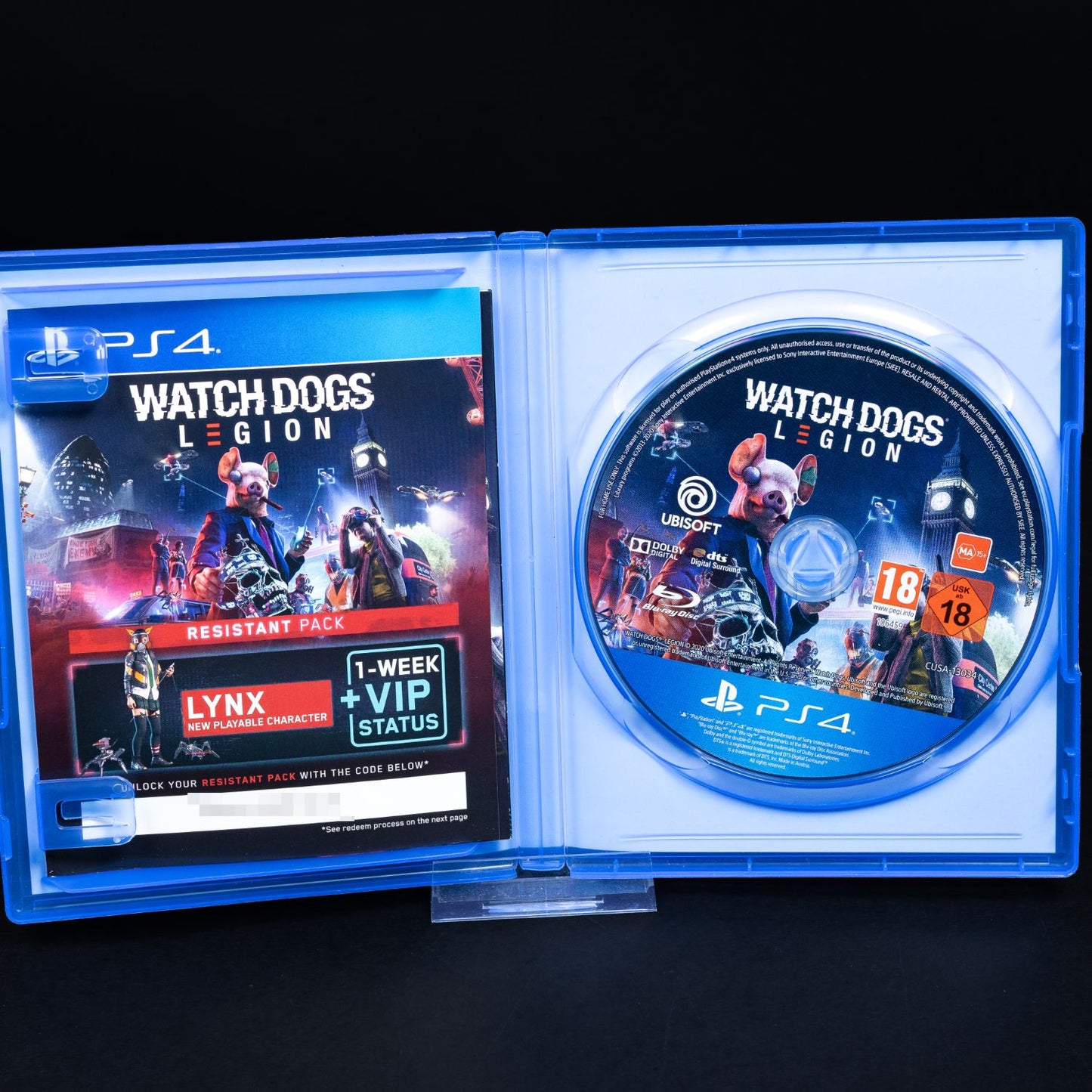 Watchdogs Legion - Resistance Edition - Playstation 4 PS4 - Zustand Sehr Gut