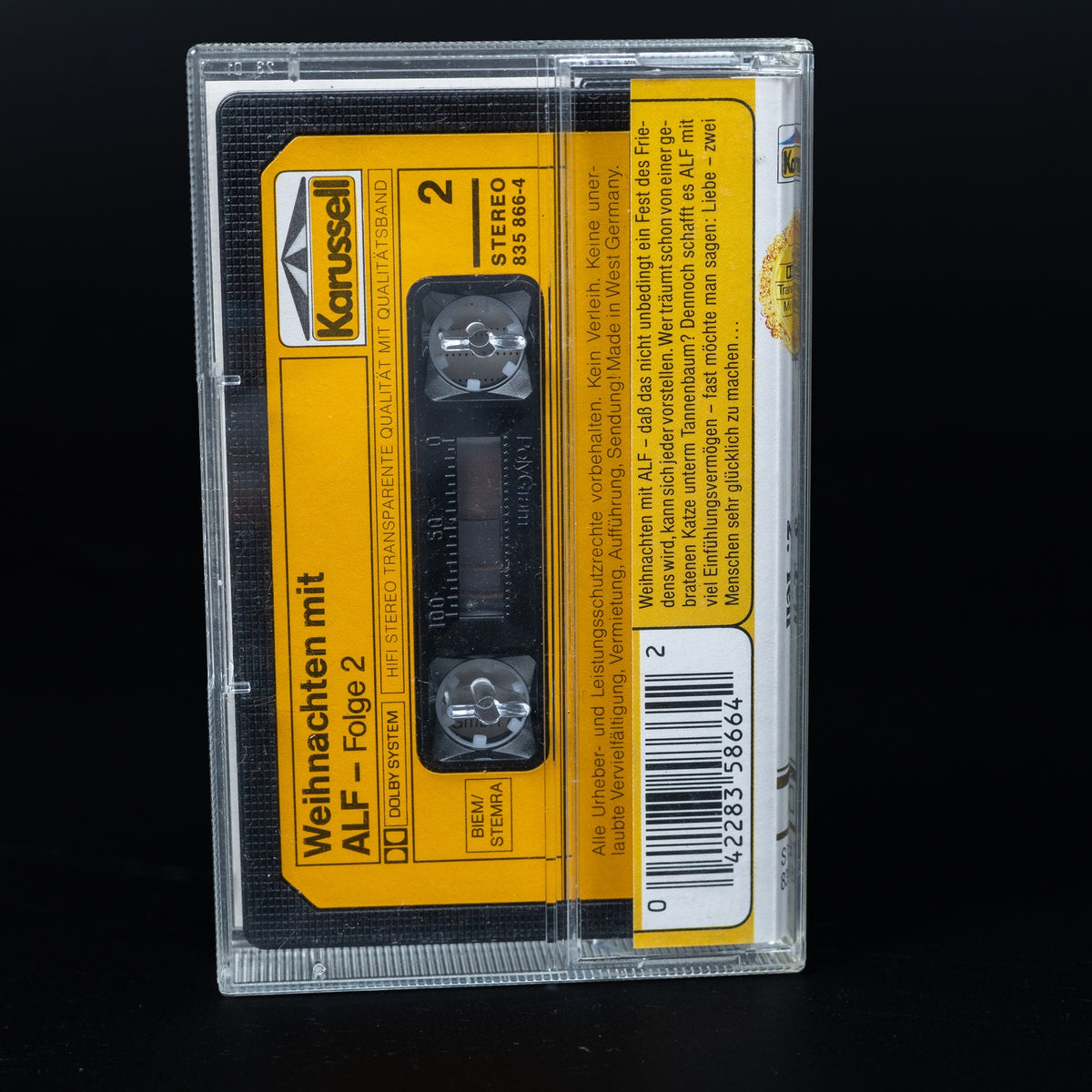 Weihnachten mit ALF - Hörspiel Kassette - 2. Teil - Deutsch - Top Zustand