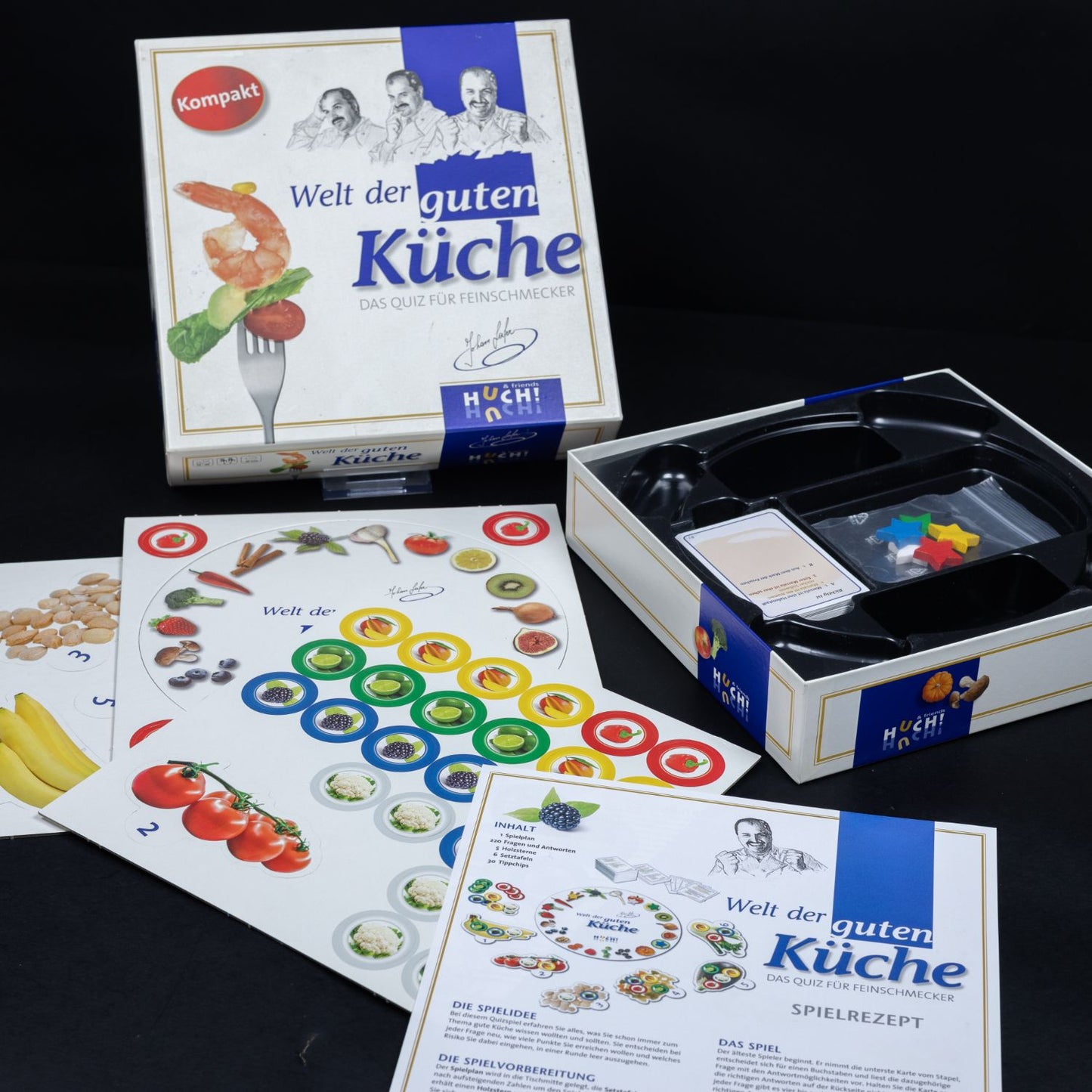 Welt der guten Küche - Johann Lafer - Brettspiel Vollständig - Zustand sehr gut
