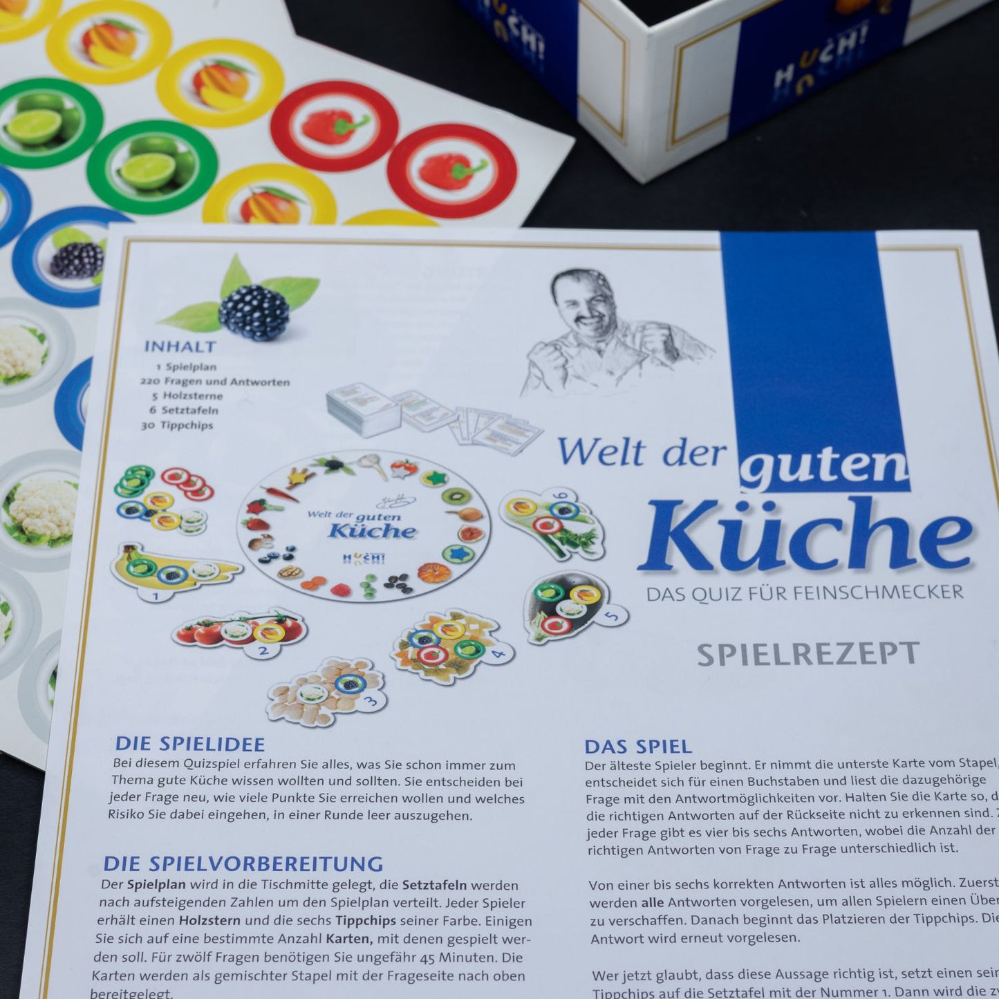 Welt der guten Küche - Johann Lafer - Brettspiel Vollständig - Zustand sehr gut