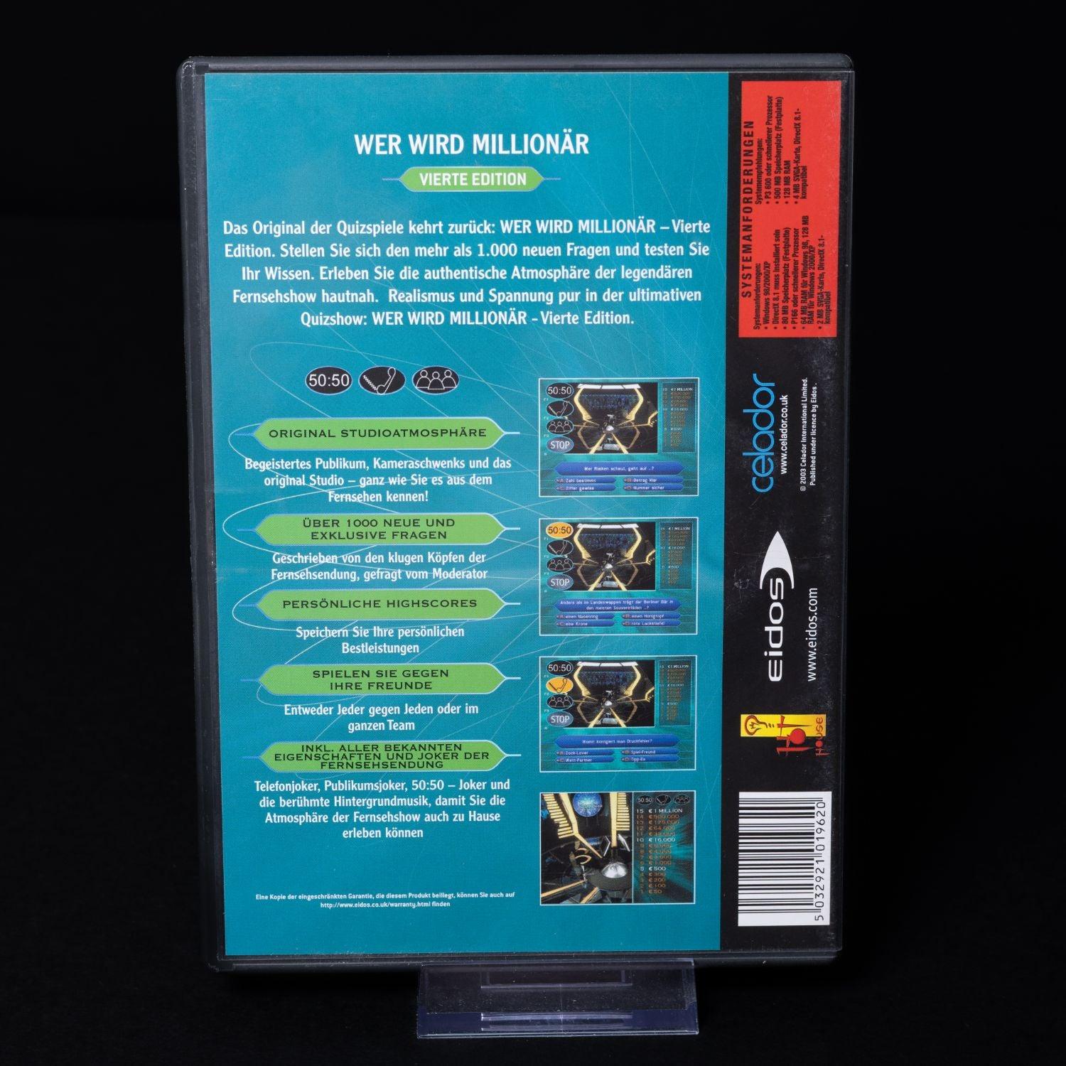 wer-wird-millionaer-vierte-edition-pc-cd-rom-cib-deutsch-zustand-gut-2 - Utopia Collectibles